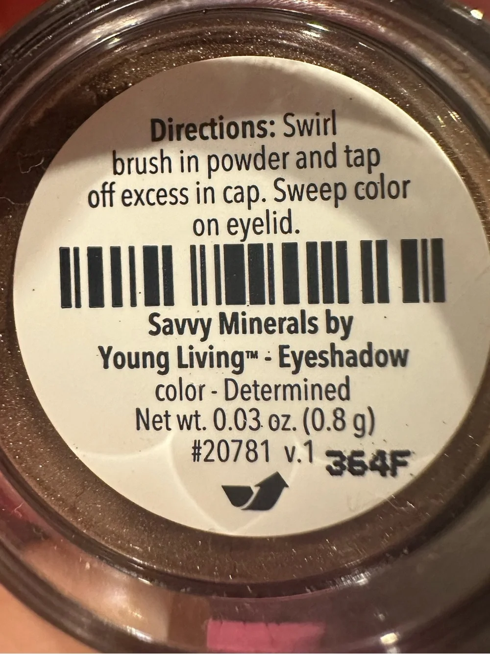 Savy Minerals By Young Living Eyeshadow Bundle of Matte Black & Medium Brown